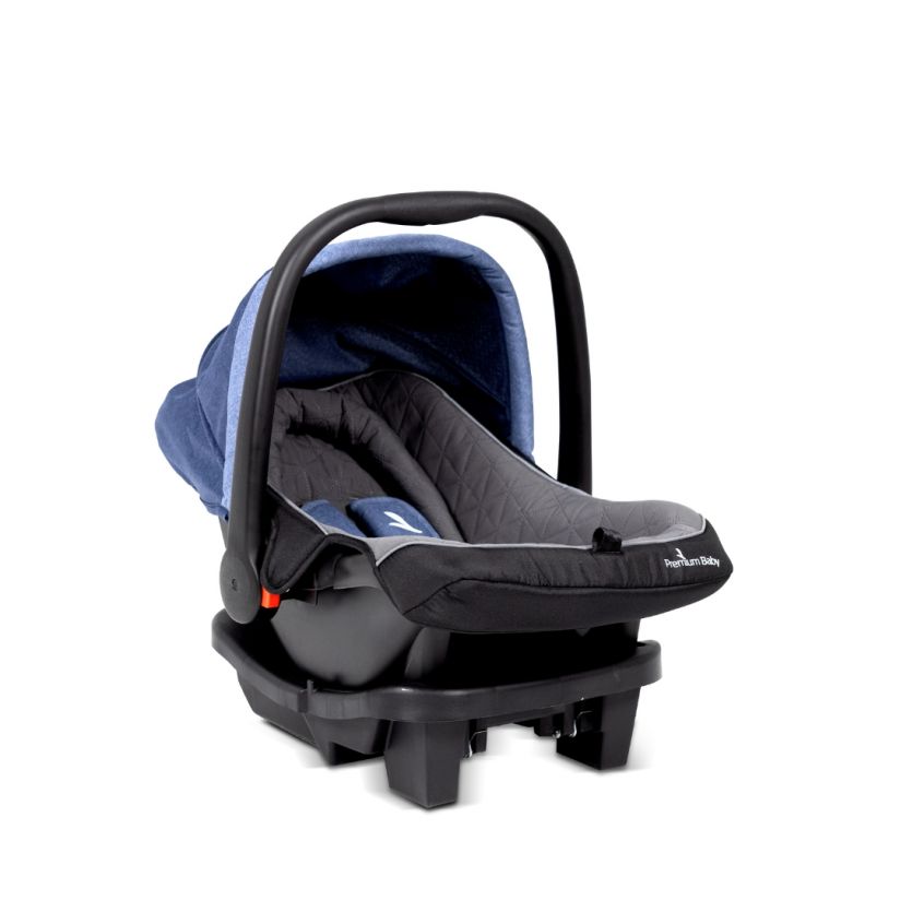 Coche Milan Premium Baby Azul con Portabebé